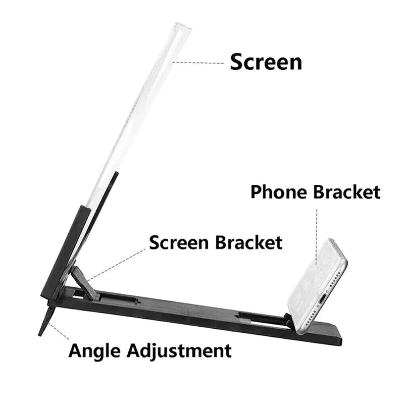 Amplificador de Celular Móvel 3d Lupa